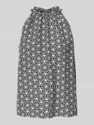 Marc O'Polo Loose Fit Top aus Leinen in Marine, Größe 46