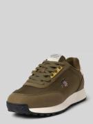 Gant Sneaker mit Label-Stitching Modell 'Garold' in Oliv, Größe 44