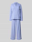 Polo Ralph Lauren Pyjama mit Logo-Stitchings Modell 'OXFORD Madison' i...