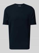 Lindbergh Relaxed Fit T-Shirt mit Rundhalsausschnitt in Dunkelblau, Gr...