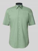 BOSS Regular Fit Business-Hemd mit 1/2-Arm Modell 'Joe' in Gruen, Größ...