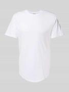 Only & Sons T-Shirt mit Label-Detail Modell 'MATT' in Weiss, Größe L