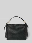Abro Handtasche in Flecht-Optik Modell 'KAIA' in Black, Größe 1