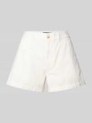 Polo Ralph Lauren Shorts mit Gesäßtaschen in Weiss, Größe 40