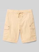 CHAMPION Regular Fit Cargoshorts mit Tunnelzug in Sand, Größe 128