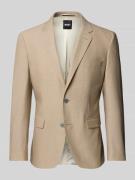 BOSS Slim Fit 2-Knopf-Sakko mit Reverskragen Modell 'Jasper' in Beige,...