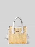 Guess Handtasche mit Tragehenkeln Modell 'SILVANA 2' in Weiss, Größe 1