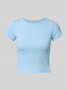 Review T-Shirt mit Rundhalsausschnitt in Hellblau, Größe L