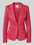ICHI Slim Fit Blazer mit Reverskragen Modell 'KATE' in Pink, Größe M