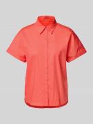 Marc Cain Regular Fit Bluse mit 1/2-Arm in Koralle, Größe 34
