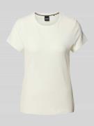 BOSS T-Shirt mit Rundhalsausschnitt Modell 'Eventsy' in Offwhite, Größ...