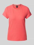 BOSS T-Shirt mit Rundhalsausschnitt Modell 'Eventsy' in Pink, Größe L