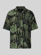 MCNEAL Regular Fit Freizeithemd aus Viskose mit Reverskragen in Khaki,...