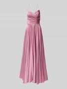 Hey Kyla Abendkleid mit rückseitiger Schnürung in Pink, Größe 42