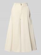 Brax Culotte mit Eingrifftaschen Modell 'MELLI' in Offwhite, Größe 44