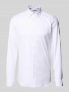 OLYMP Level Five Slim Fit Businesshemd aus Twillgewebe mit extra lange...