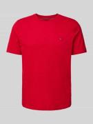 Tommy Hilfiger Regular Fit T-Shirt aus reiner Baumwolle in Rot, Größe ...