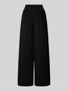 Vero Moda Weite Hose aus reiner Viskose Modell 'MENNY' in Black, Größe...