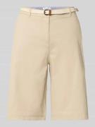 Christian Berg Woman Bermudas mit Gürtel und französischen Eingrifftas...