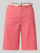 Christian Berg Woman Bermudas mit Gürtel und französischen Eingrifftas...