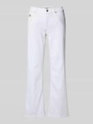 Cambio Jeans mit Applikation Modell 'FRANCESCA' in Weiss, Größe 36