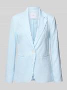 Mango Leinenblazer mit Reverskragen Modell 'BORELI' in Hellblau, Größe...