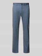 MCNEAL Slim Fit Chino mit Eingrifftaschen in Marine, Größe 102