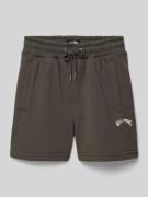 Billabong Sweatshorts mit elastischem Bund in Graphit, Größe 152
