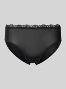 Calvin Klein Underwear Slip mit Spitzenbesatz in Black, Größe S