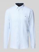 Tommy Hilfiger Regular Fit Freizeithemd aus Baumwoll-Leinen-Mix in Hel...