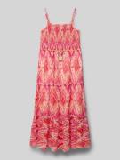 Happy Girls Kleid im Stufen-Look mit Spaghettiträgern in Pink, Größe 1...