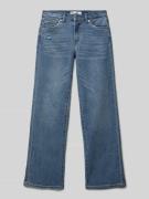 Levi’s® Kids Wide Leg Jeans im Destroyed-Look in Blau, Größe 140