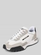 Polo Sport Sneaker aus Leder-Textil-Mix Modell 'PS 275' in Hellgrau, G...