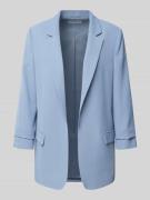 Jake*s Collection Blazer mit 3/4-Arm in Blau, Größe 38