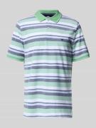 Fynch-Hatton Regular Fit Poloshirt mit Label-Stitching in Hellgruen, G...