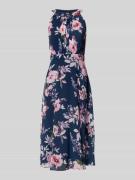 Christian Berg Cocktail Cocktailkleid mit gelegten Falten und Taillenb...