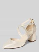 Tamaris High Heels mit Dornschließe in Gold, Größe 37