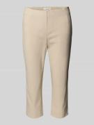STEHMANN Caprihose aus Viskose-Mix Modell 'INA' in Beige, Größe 42
