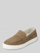 DIGEL Sneaker mit Schaftbrücke Modell 'Summertime' in Oliv, Größe 41