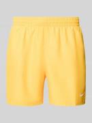 Nike Badehose mit Label-Print in GELB, Größe S
