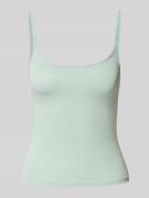Review Trägertop mit Rundhalsausschnitt in Bleu, Größe L