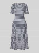 Christian Berg Woman Midikleid mit 1/2-Arm in Blau, Größe S