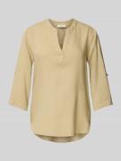s.Oliver RED LABEL Regular Fit Blusentop aus Leinen-Viskose-Mix in San...