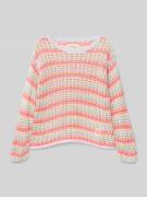 Tom Tailor Regular Fit Strickpullover aus Viskose-Mix in Koralle, Größ...