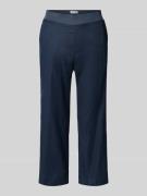 Raphaela By Brax Regular Fit Culotte aus Leinen-Mix in Marine, Größe 3...
