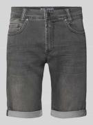 MAC Bermudas mit 5-Pocket-Design in Mittelgrau, Größe 36