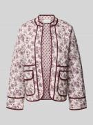 Neo Noir Jacke mit Pattentaschen Modell 'Lottie' in Hellrosa, Größe 36