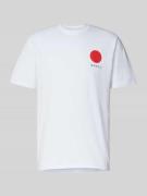 Edwin T-Shirt mit Motiv-Print Modell 'JAPANESE SUN' in Weiss, Größe XX...