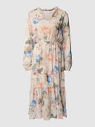 ZABAIONE Midikleid im Stufen-Look in Offwhite, Größe M