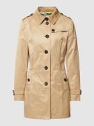 Fuchs Schmitt Trenchcoat mit Umlegekragen in Sand, Größe 46